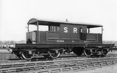 SR Standard Bogie Brake Van Diagram 1550
